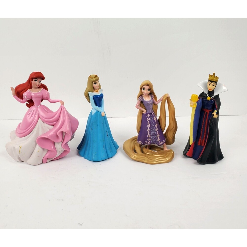 Disney‎ Store Disney Princess Figurines Cake Toppers Ariel Aurora Rapunzel